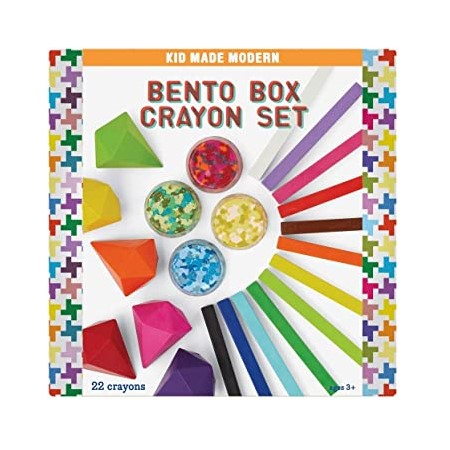 Bento Box Crayon Set - 48 Vibrant Colors Non-Toxic Art Supplies for Kids | Perfect for School, Travel & Home Drawing Activities