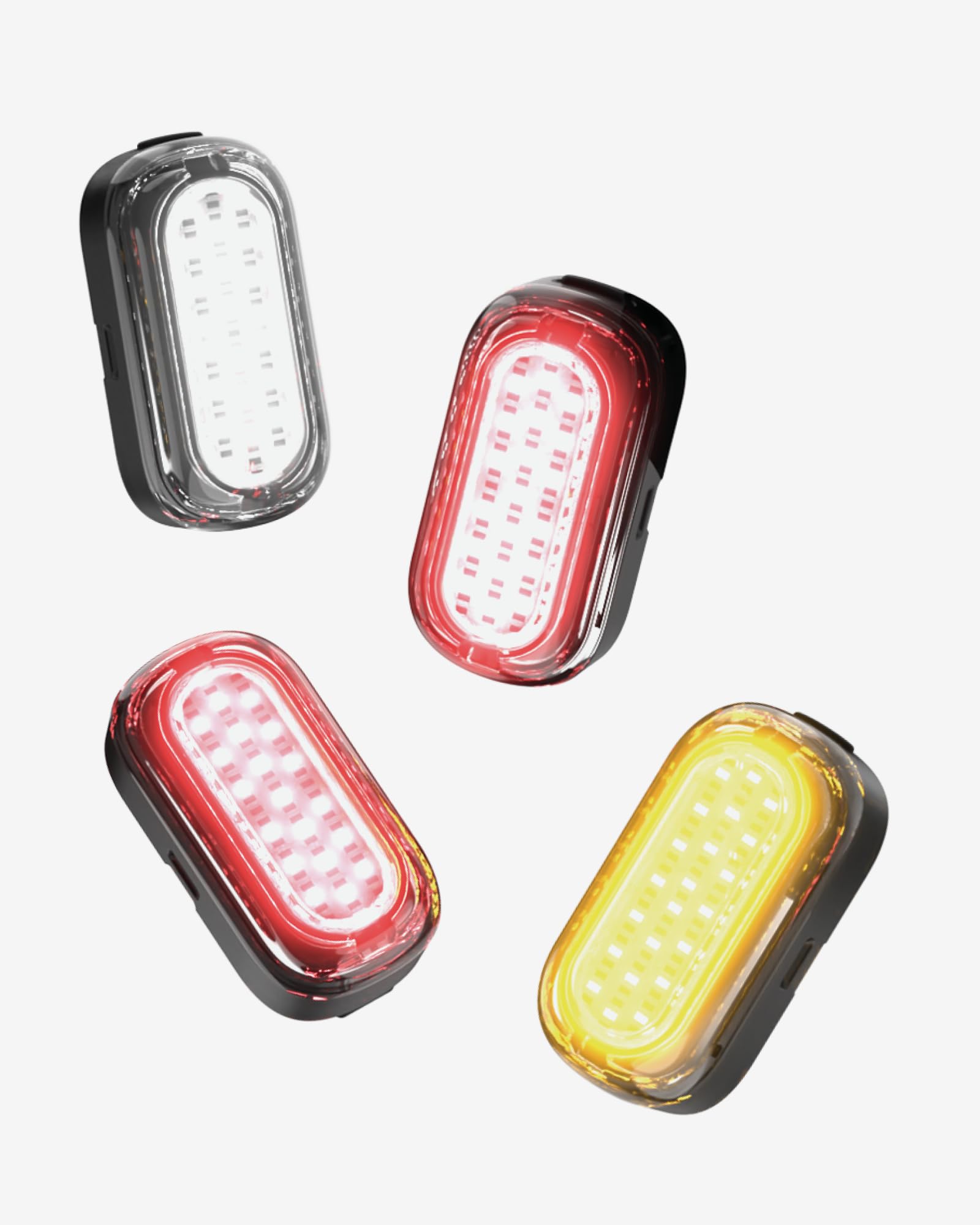 Lumos Firefly Mini Smart Bike Light System - Rechargeable LED Front & Rear Lights with Turn Signals, Brake Lights & Custom Brightness | Waterproof Bicycle Accessories for Night Riding, Commuting & Urban Cycling Safety