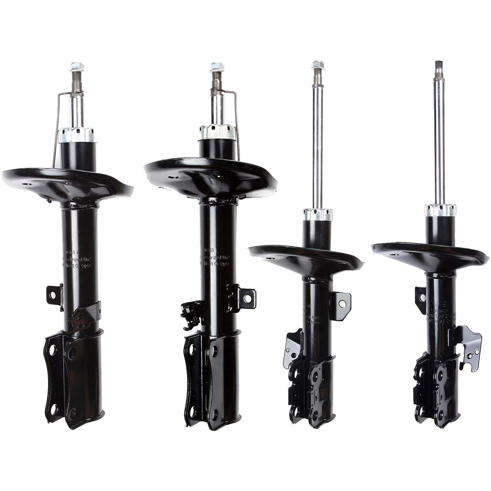 ROADFAR Set of 4 Front & Rear Shock Absorbers - Compatible with 2002-2003 Lexus ES300 & Toyota Camry - Premium Struts for Smooth Ride & Enhanced Vehicle Stability - Perfect for Daily Commuting & Road Trips