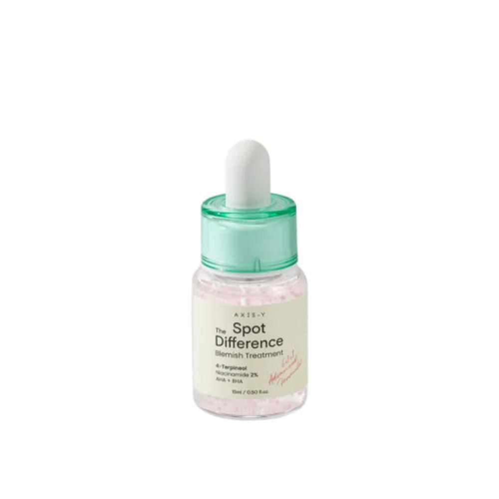AXIS Y Spot the Difference Blemish Treatment 15ml - Acne Spot Corrector for Clear Skin | Perfect for Overnight Use & Travel Skincare Routine