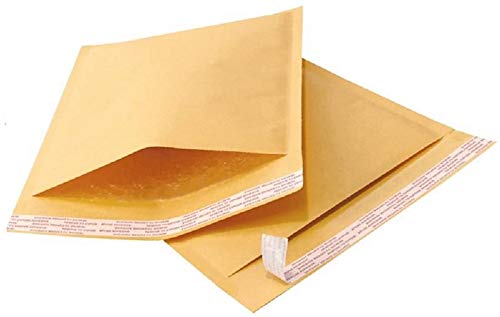 4 x 8 Inch #000 Kraft Bubble Mailers (2000 Pack) - Economy Padded Envelopes for Shipping, Mailing & Ecommerce - Perfect for Small Items, Jewelry, Documents & Online Store Packaging