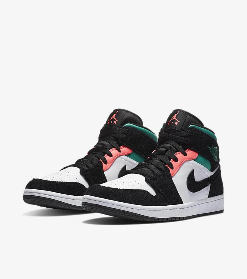 Air Jordan 1 Mid SE South Beach Sneakers - Men's Basketball Shoes for Casual Wear & Street Style - Perfect for Urban Fashion & Everyday Comfort