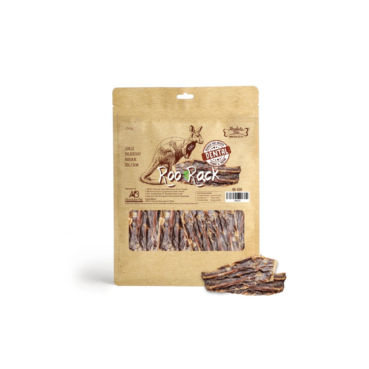 Absolute Bites Air Dried Dog and Cat Treats - 10 Natural Flavors, Grain Free | Healthy Training Snacks for Pets | Perfect for Travel, Training & Rewards [4 for $25.20]