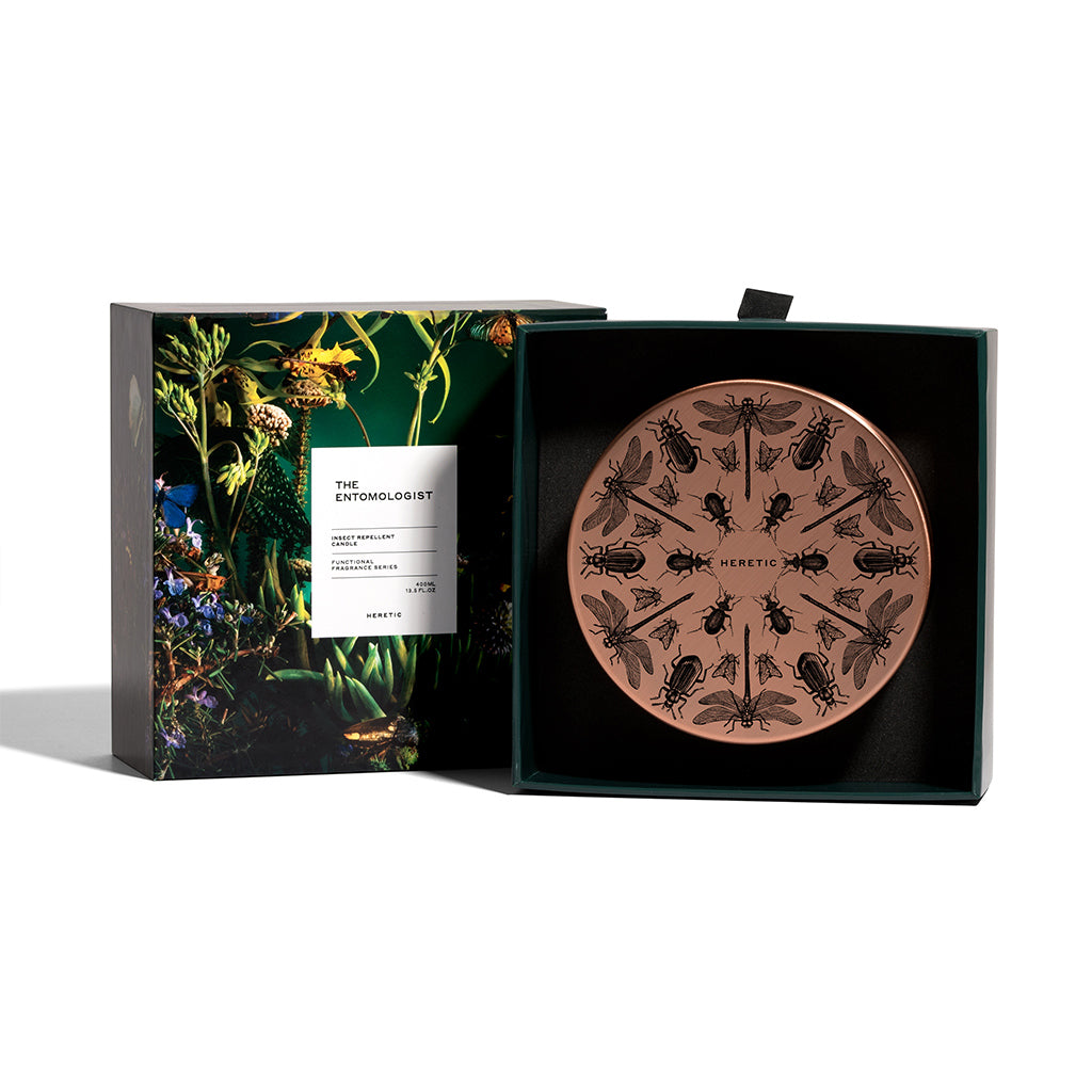 The Entomologist Candle - Handmade Soy Wax Scented Candle with Natural Aromas - Perfect for Home Decor, Relaxation & Gift Giving