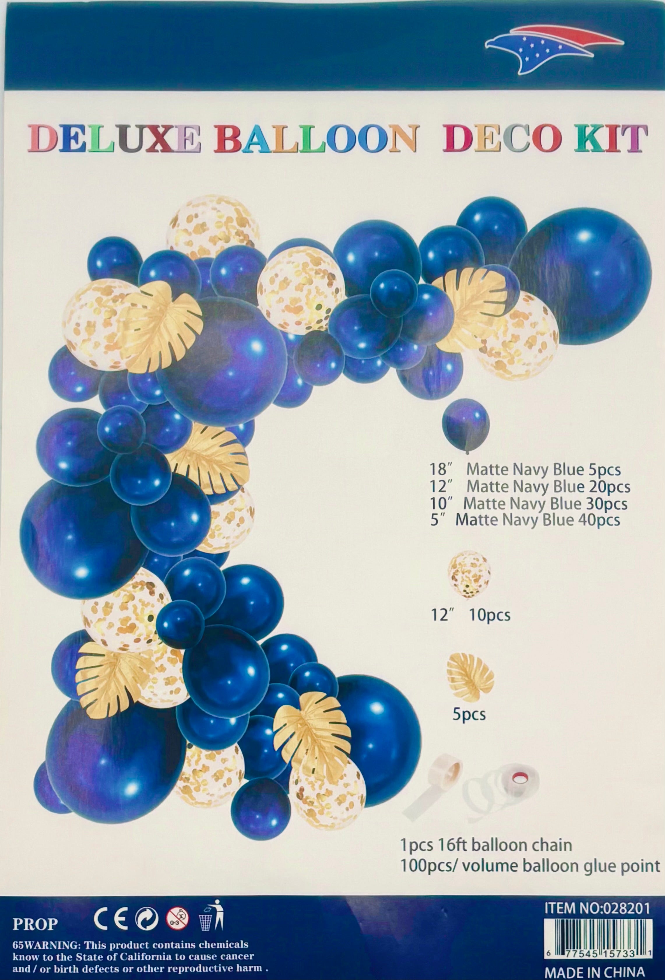 Royal Blue Balloon Garland Kit - Premium Party Decorations for Birthdays, Weddings & Baby Showers - Includes Balloons, String & Accessories