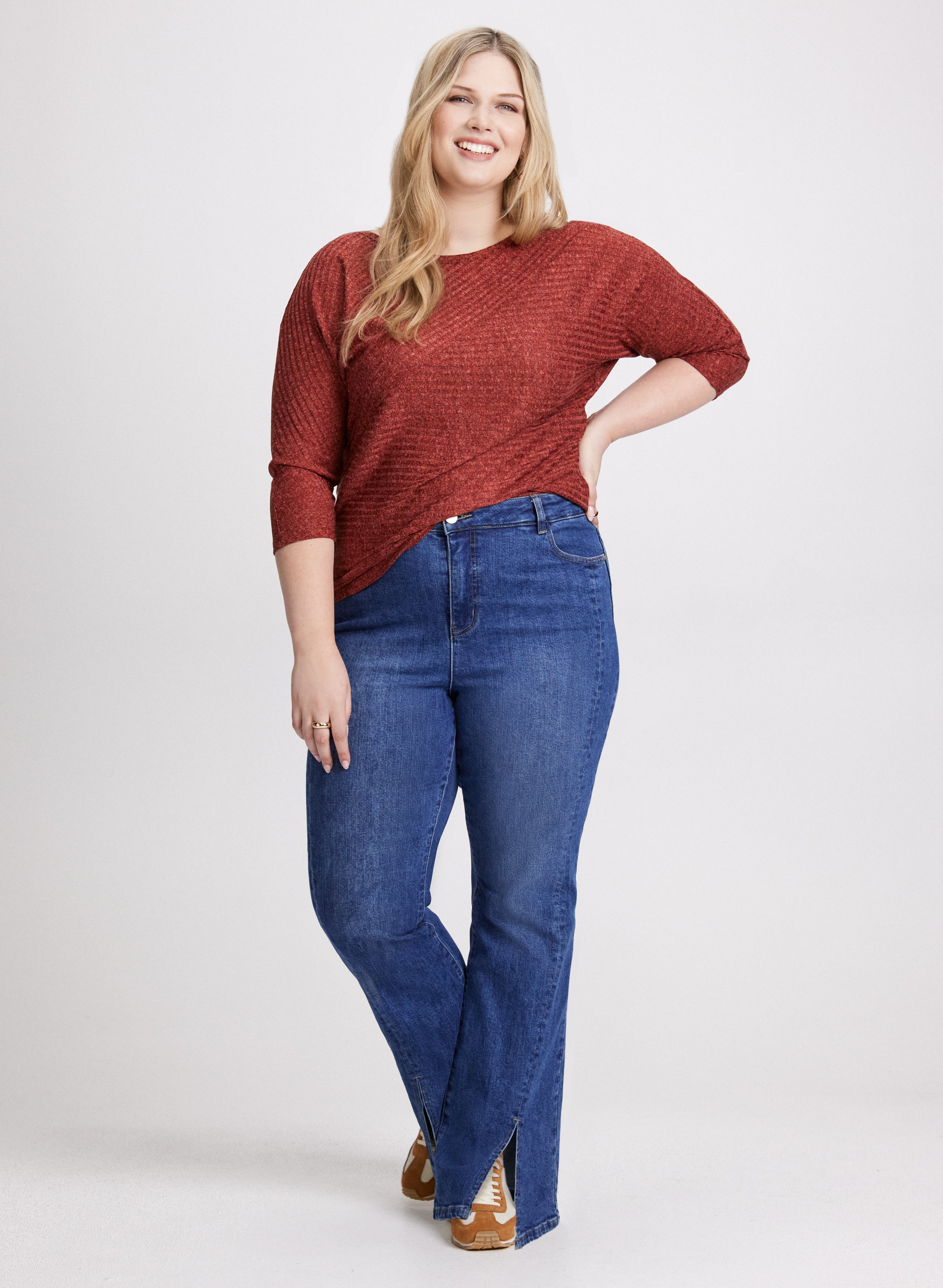 Dolman Sleeve Tops for Women - Loose Flowy Blouse Tunic Shirt - Casual & Dressy Wear for Office, Party & Everyday Outfits