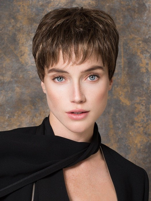 Ginger Mono Synthetic Lace Front Wig with Mono Top - Soft & Natural Looking Human Hair Wig for Women | Perfect for Cosplay, Daily Wear & Special Occasions