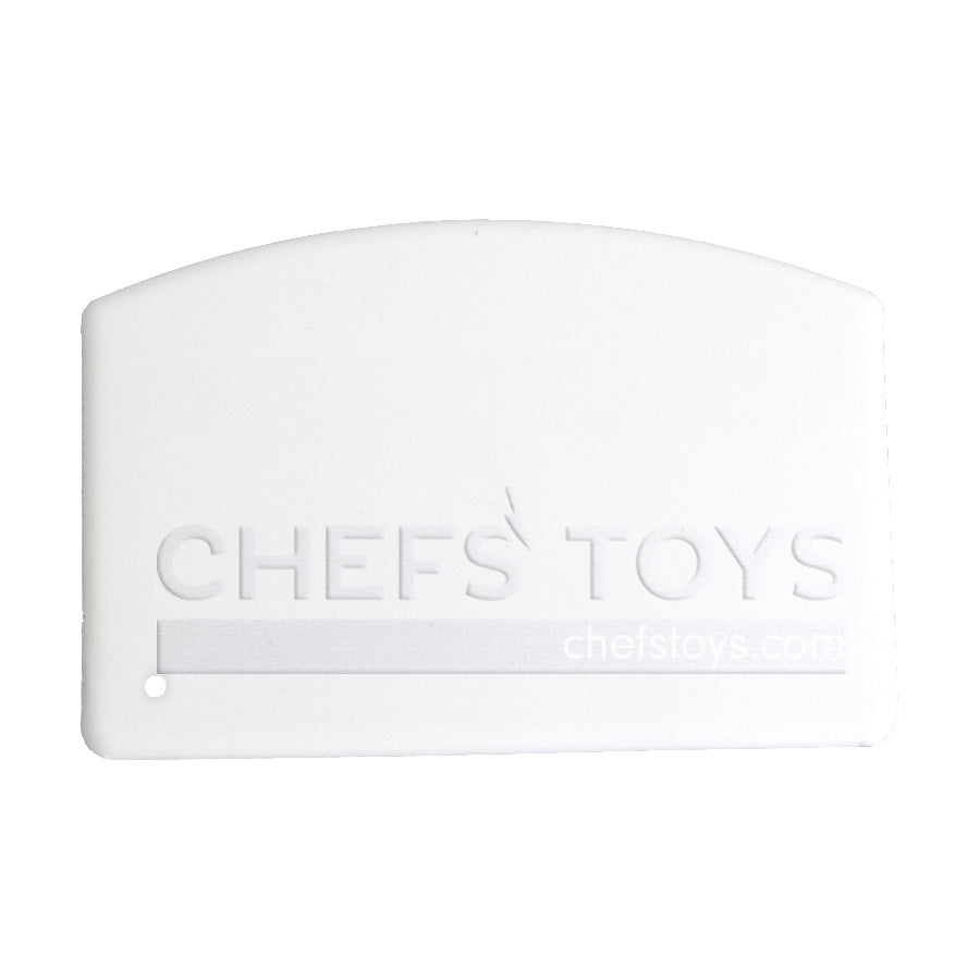 Premium Stainless Steel Dough Scraper & Bowl Scraper - Professional Baking Tool for Pastry, Cookies & Bread Making - Perfect for Home Bakers and Commercial Kitchens