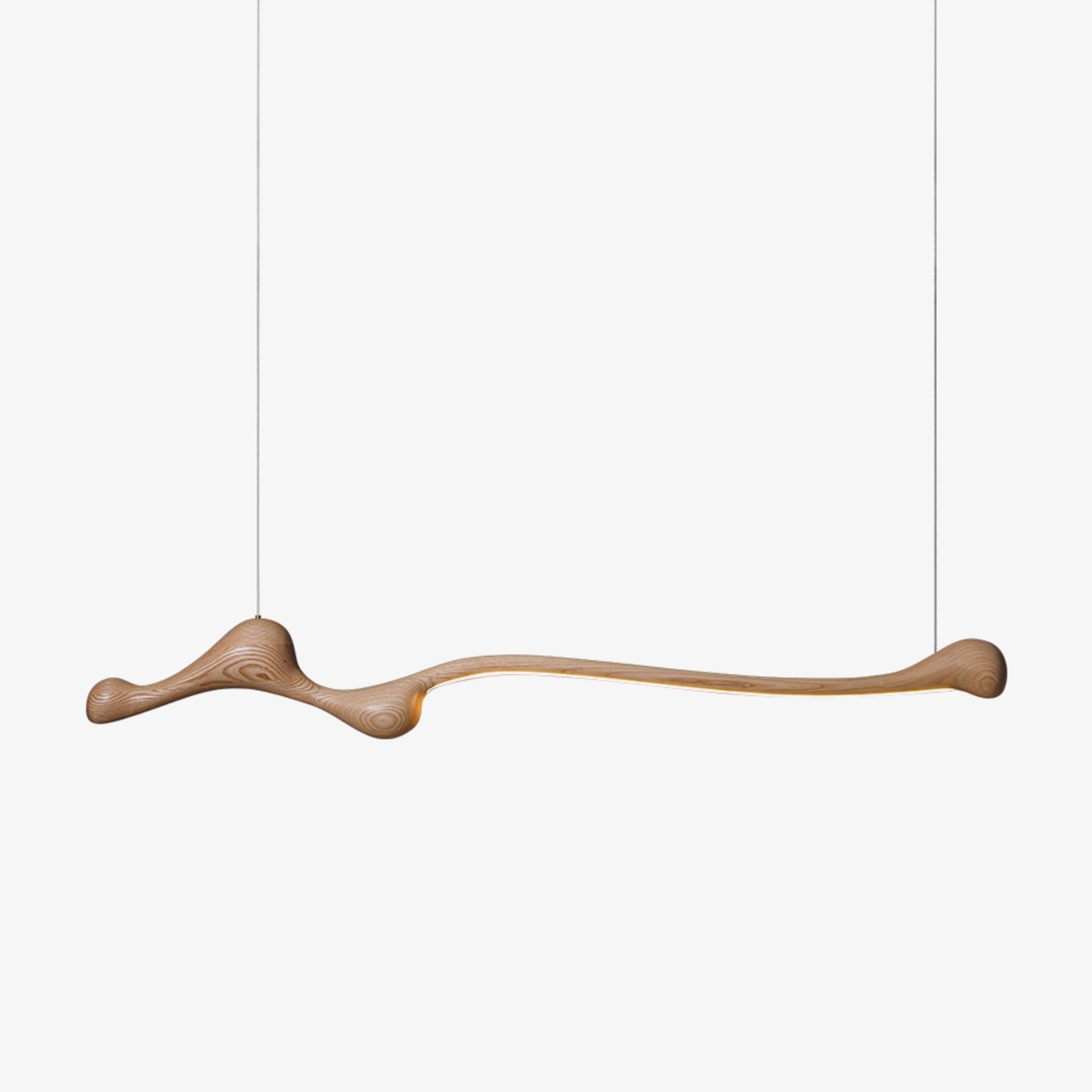 Modern Curva Pendant Lamp - Sleek Hanging Light Fixture for Dining Room, Kitchen Island & Bedroom Decor | Adjustable Height LED Lighting