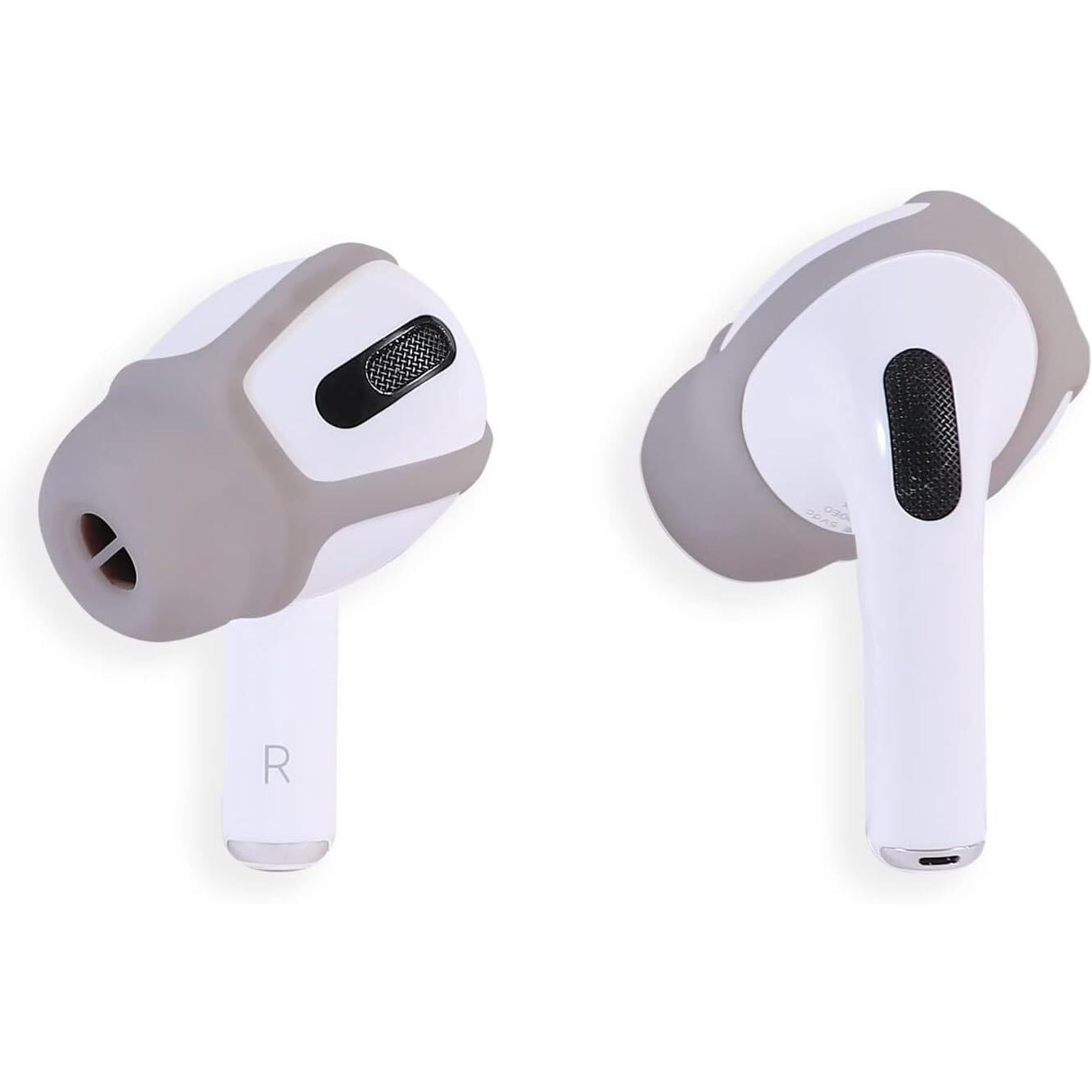 ACOUS Design Purest Pro Earbuds Covers - Premium Silicone Ear Tips for Noise Isolation (Misty Gray) | Perfect for Workouts, Travel & Daily Commute