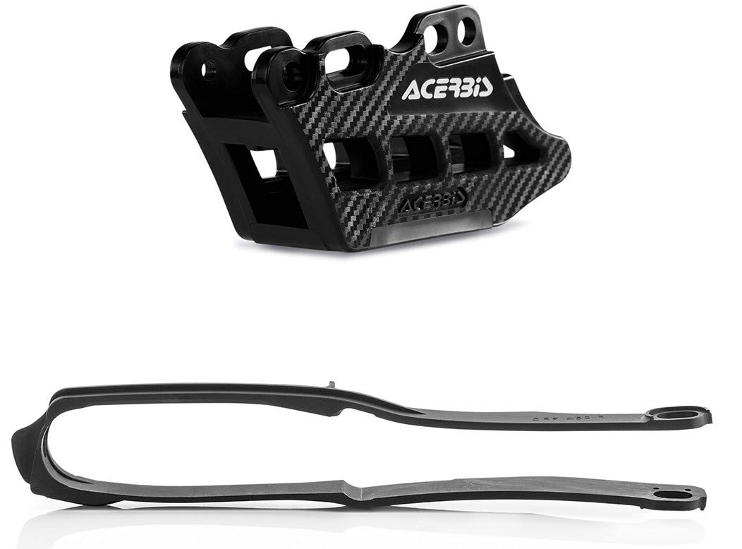 Chain Guide Slider Kit Black - 2666240001 | Durable Motorcycle Chain Guide for Smooth Riding & Off-Road Adventures