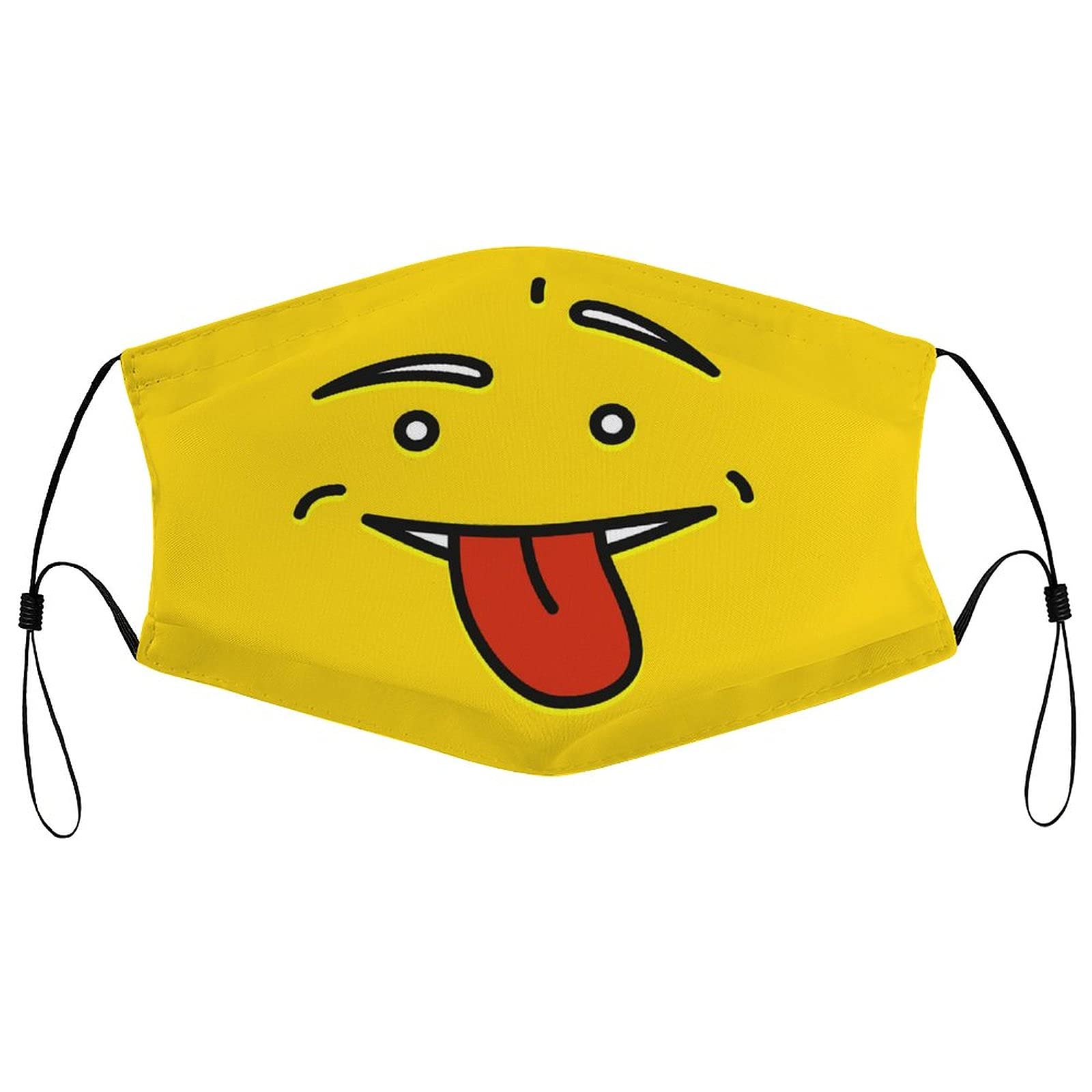 Adjustable Angry Expression Face Mask - Breathable & Washable Balaclava for Men & Women - Perfect for Halloween, Cosplay, Motorcycle Riding & Winter Sports