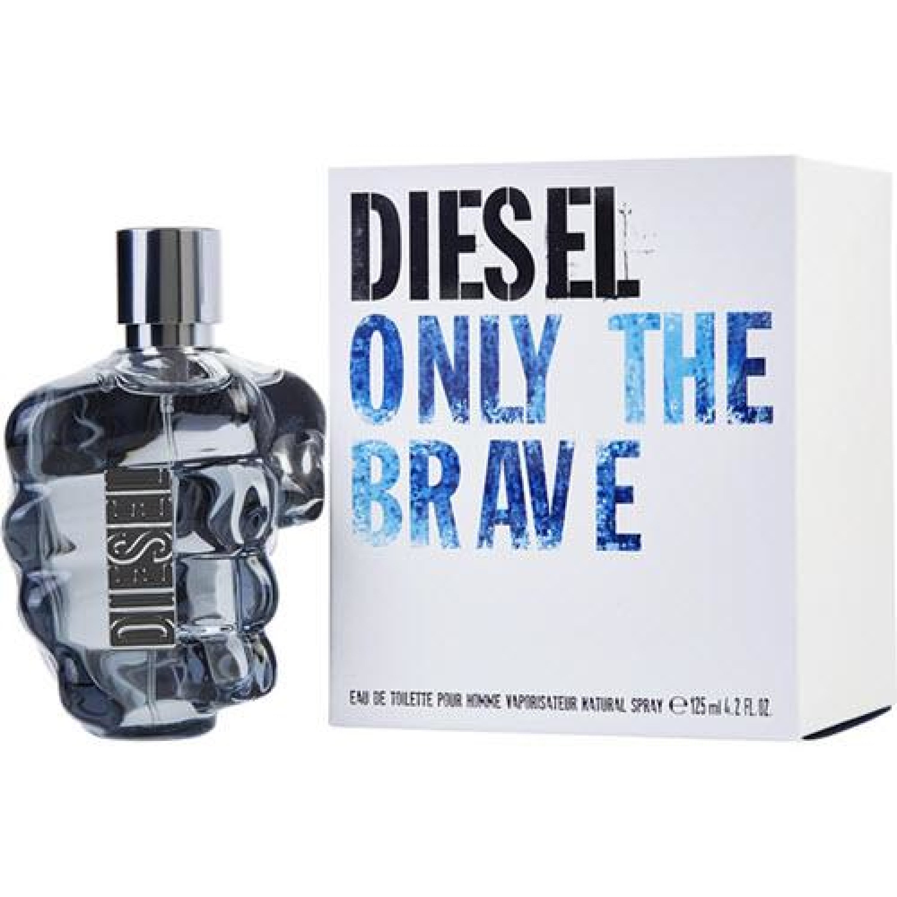 Diesel Only The Brave Eau de Toilette Spray for Men - Fresh & Masculine Cologne for Day & Night Wear, Work & Special Occasions