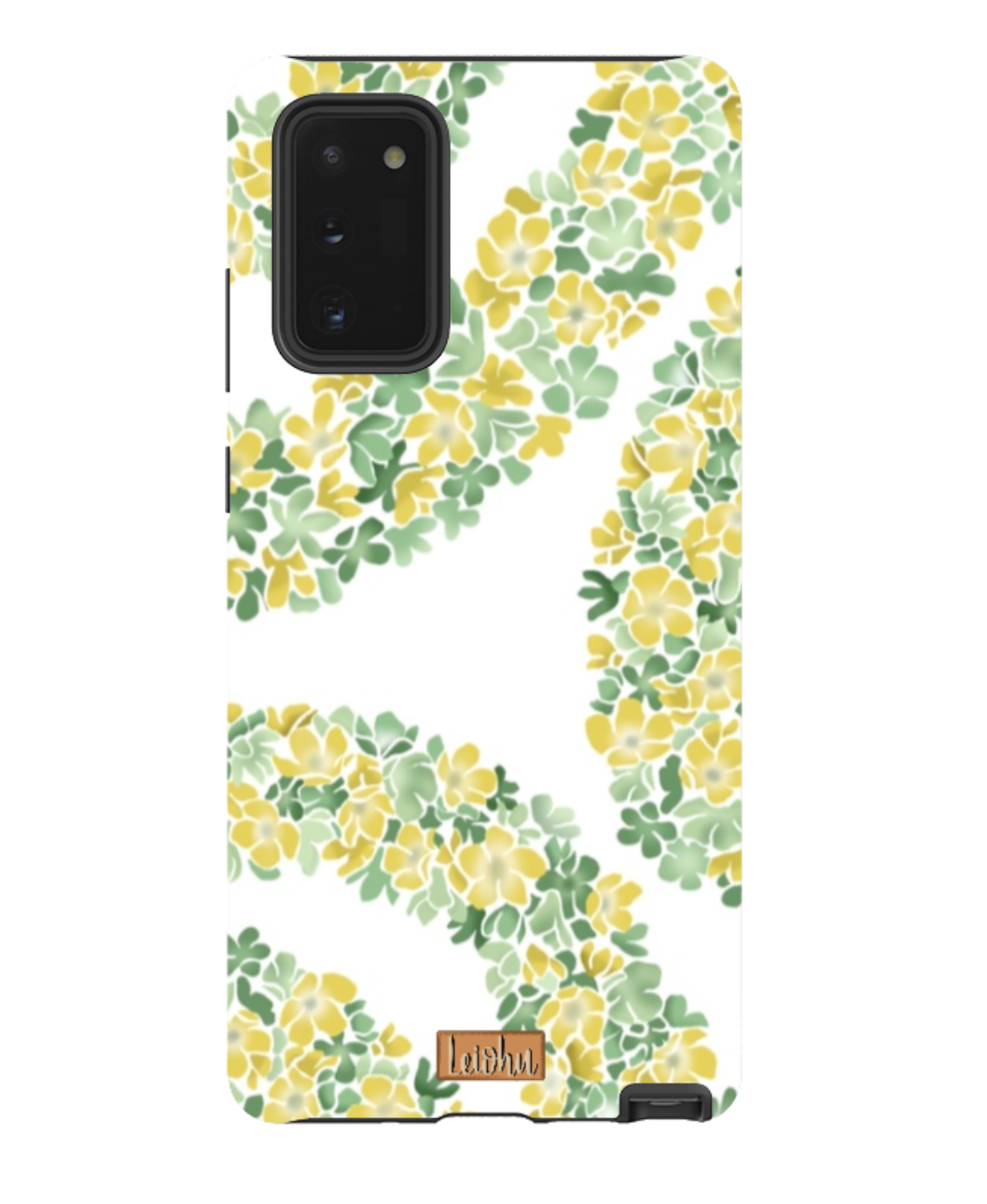 Samsung Note 20 Ultra Case with Double Pakalana Lei Design - Durable Protective Cover for Work, Travel & Outdoor Activities