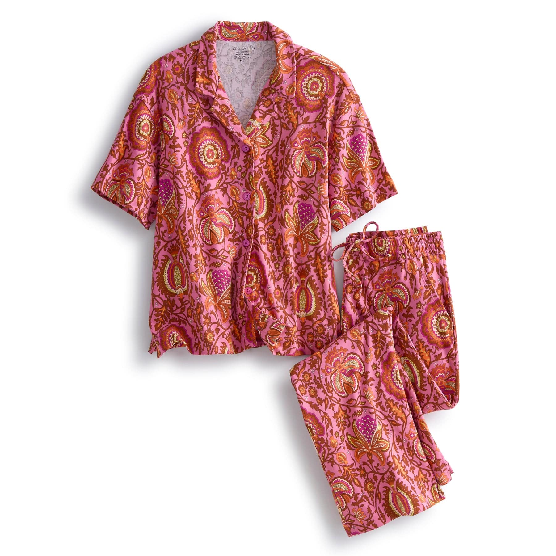 Men's Soft Cotton Button Down Pajama Set - Comfortable Sleepwear for Relaxing at Home & Lounging