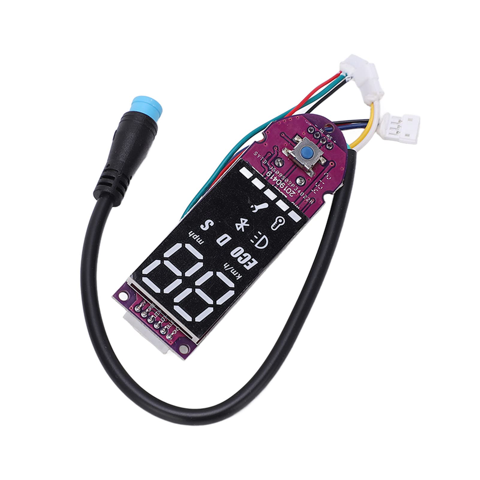 Aoutecen Electric Scooter Dashboard Replacement - Clear LCD Display, Waterproof, Easy Installation for DIY Maintenance | Perfect for Commuting, Urban Travel & Last-Mile Transportation
