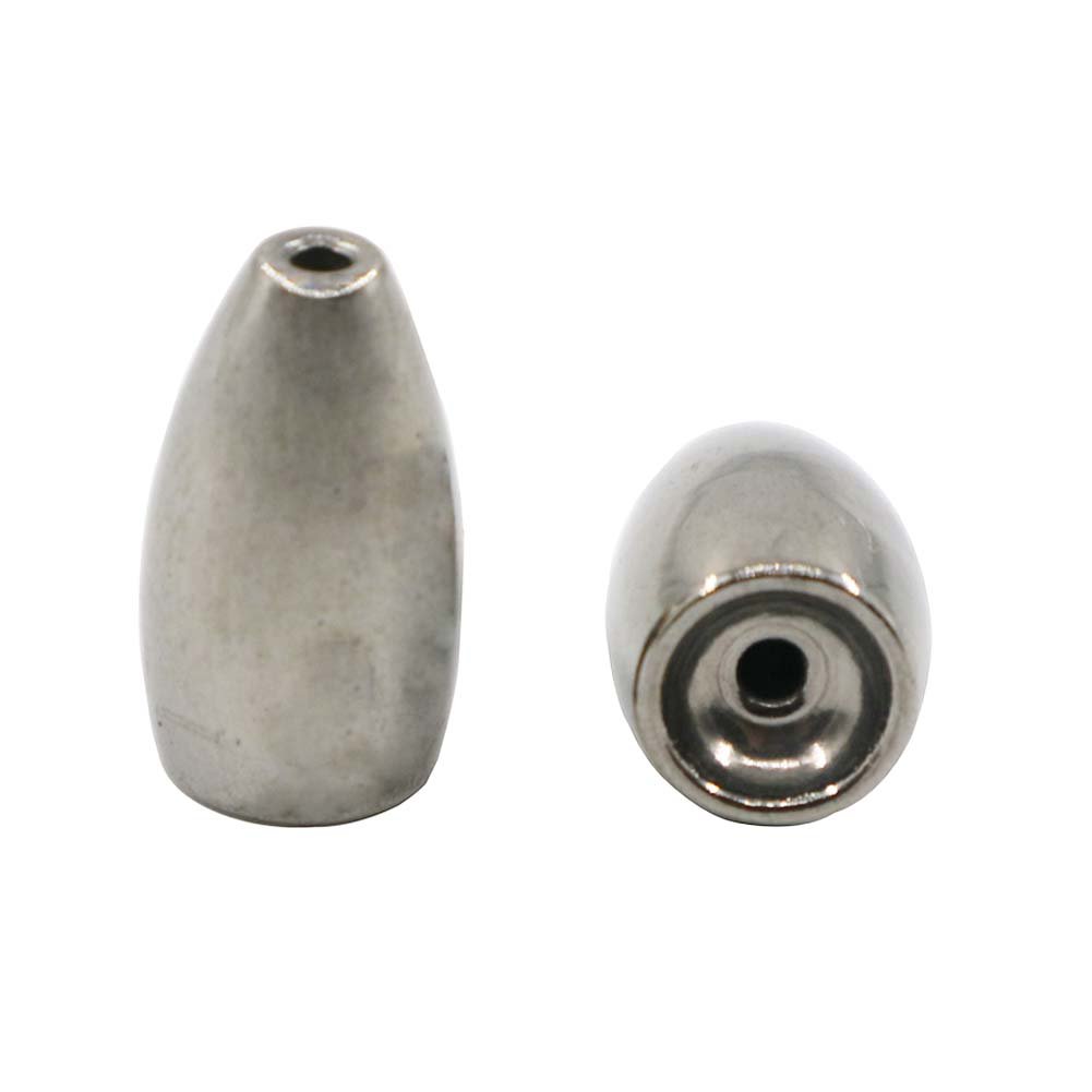 Tungsten Fishing Weights 5pcs for Bass & Rig Fishing - Freshwater & Saltwater Use