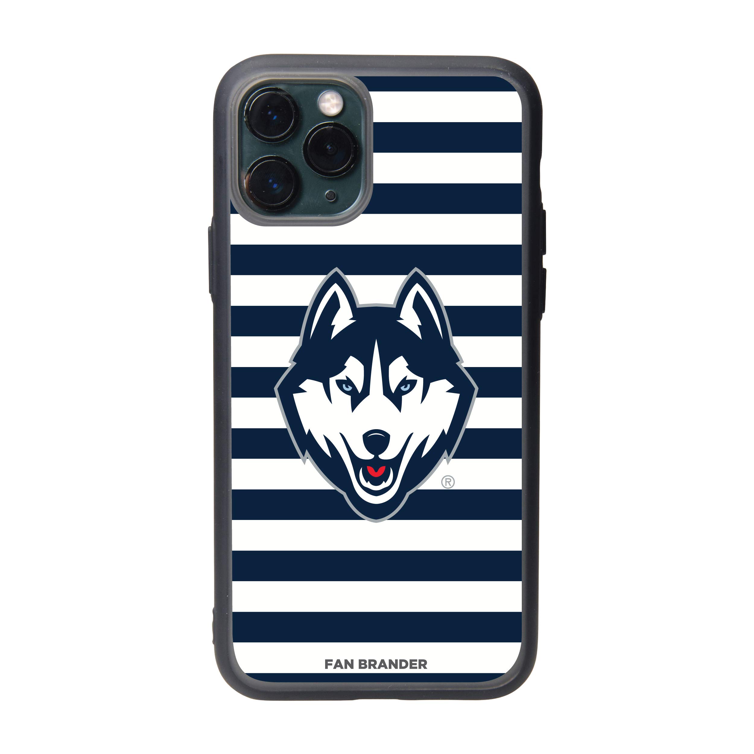 NCAA Team Fan Phone Case with Stripes Design - Durable Protective Cover for iPhone & Samsung - Perfect for Game Day & School Spirit