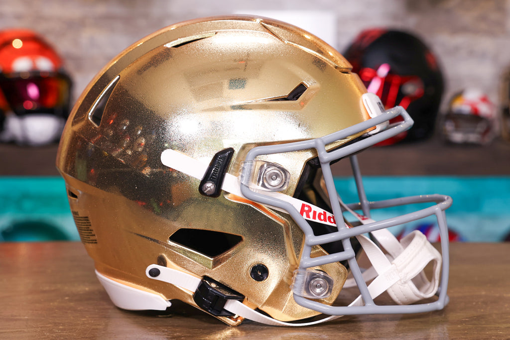 Notre Dame Fighting Irish SpeedFlex Authentic Football Helmet - Official NCAA Replica for Fans, Collectors & Sports Enthusiasts - Perfect for Game Day, Tailgating & Memorabilia Displays