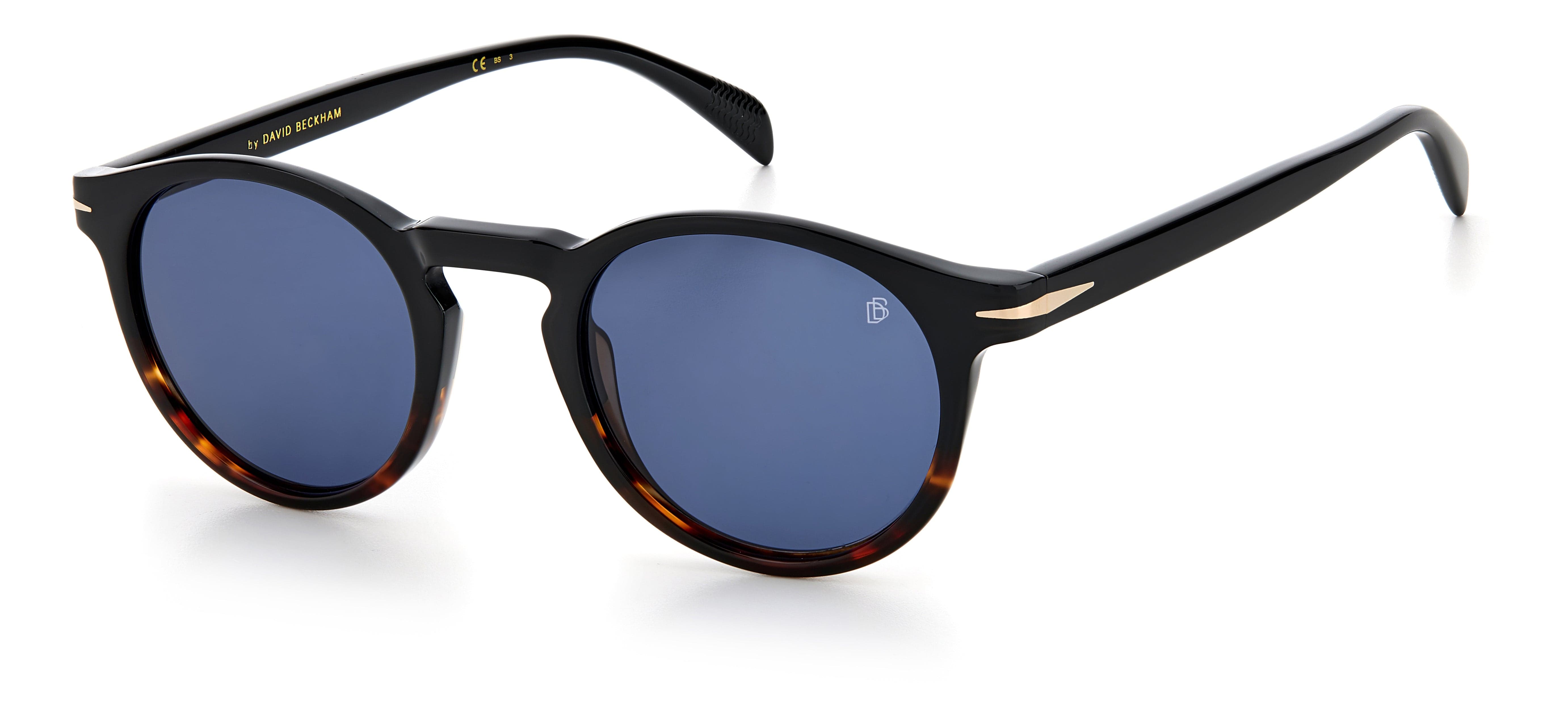 David Beckham DB 1036/S 37N 4923 Polarized Sunglasses for Men - UV Protection Aviator Style Shades for Driving, Beach & Outdoor Activities