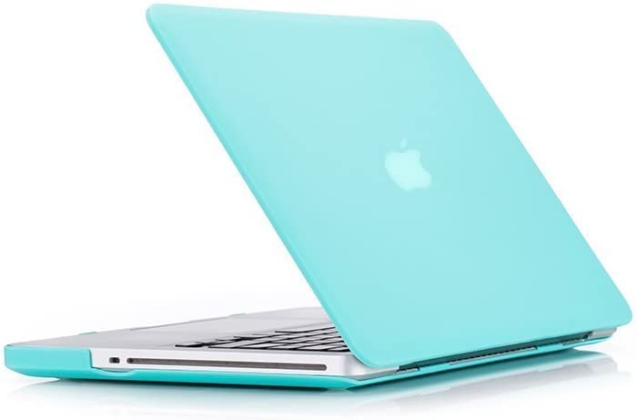 MacBook Pro 13 Case 2012-2008 Model A1278 | Matte Hard Shell Cover for 13.3-inch MacBook Pro with CD-ROM Drive - Turquoise | Protective Laptop Case for Work, School & Travel
