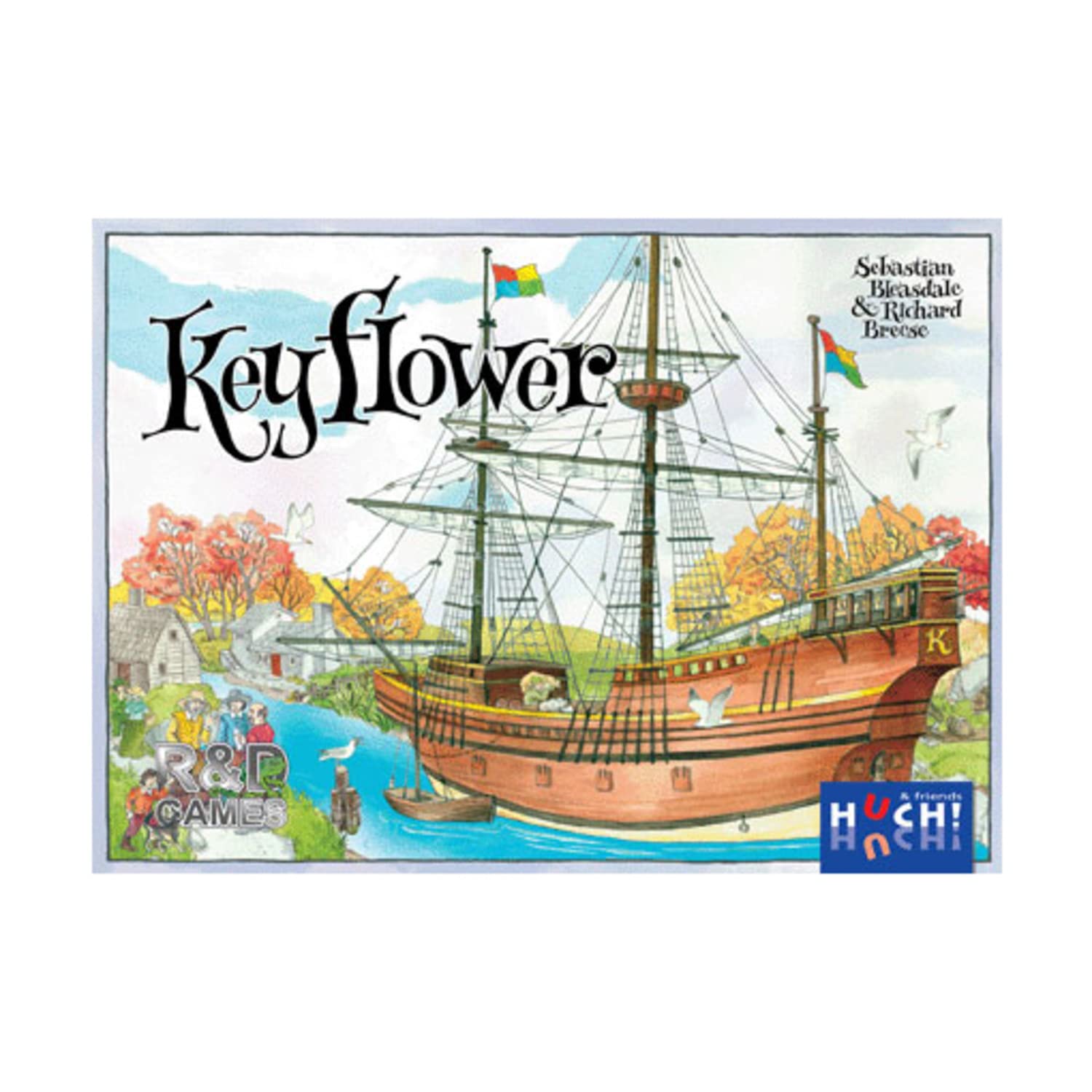 Keyflower Board Game - Award-Winning Strategy Game for Family & Friends | Perfect for Game Nights, Parties & Indoor Activities