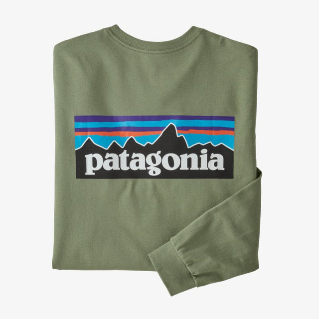 Men's Long Sleeve P6 Logo Responsibility T-Shirt - Comfortable Cotton Tee for Casual Wear & Everyday Outfits