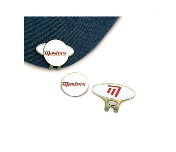 Professional Golf Cap Clip & Ball Marker Set - Durable Stainless Steel Hat Clip with Magnetic Ball Marker for Golfers - Perfect for Golf Tournaments, Practice, and Casual Play