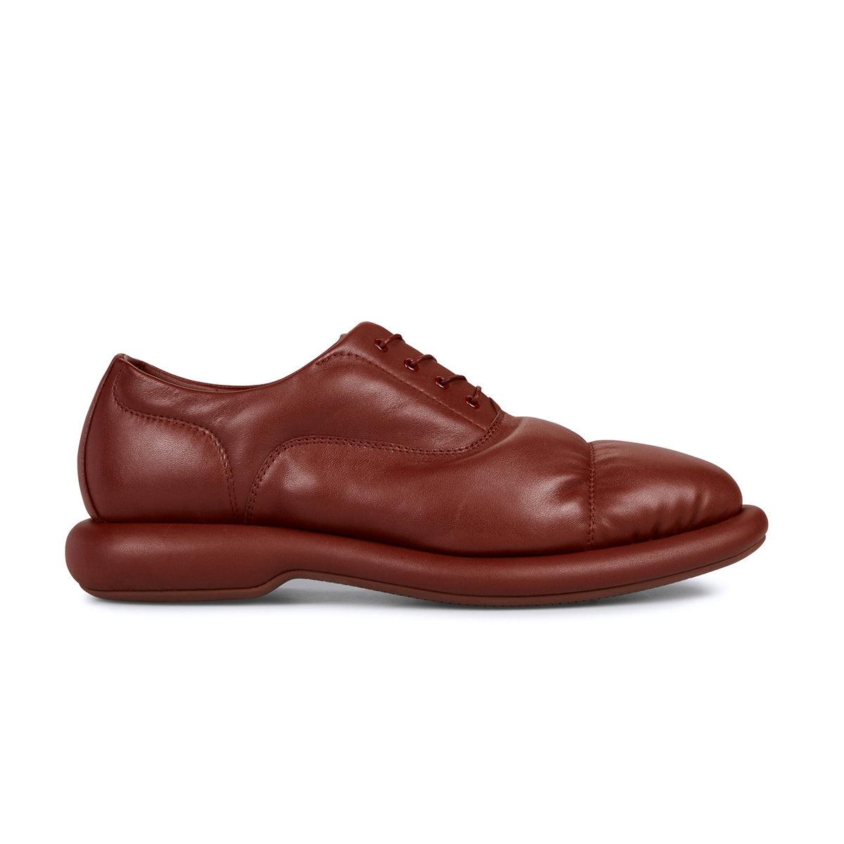 Martine Rose Women's Oxford Shoes in Ox Blood Leather – Stylish & Comfortable for Work, Casual & Formal Occasions