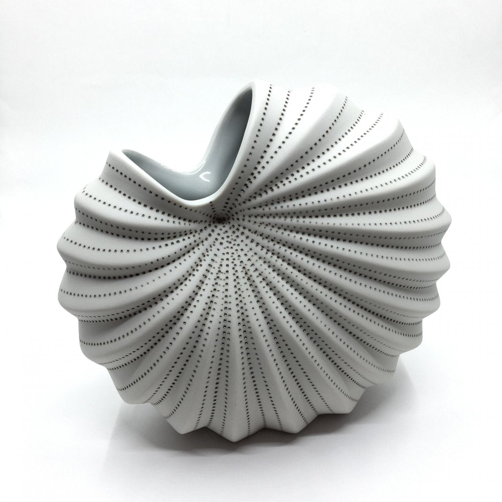 Elegant Floral Palm Vase - Handcrafted Ceramic Home Decor for Boho & Modern Interiors | Perfect for Living Room, Bedroom & Wedding Centerpieces