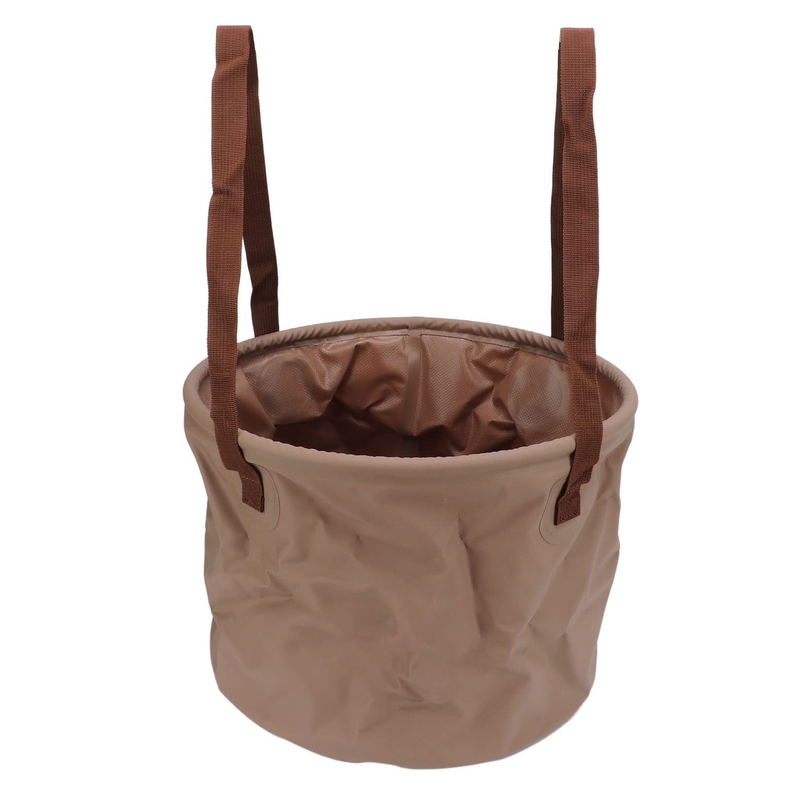 Alomejor Collapsible Bucket - Portable Folding Water Bucket for Camping, Hiking, Travel | Space Saving Outdoor Gear for Washing, Storage & Emergency Use