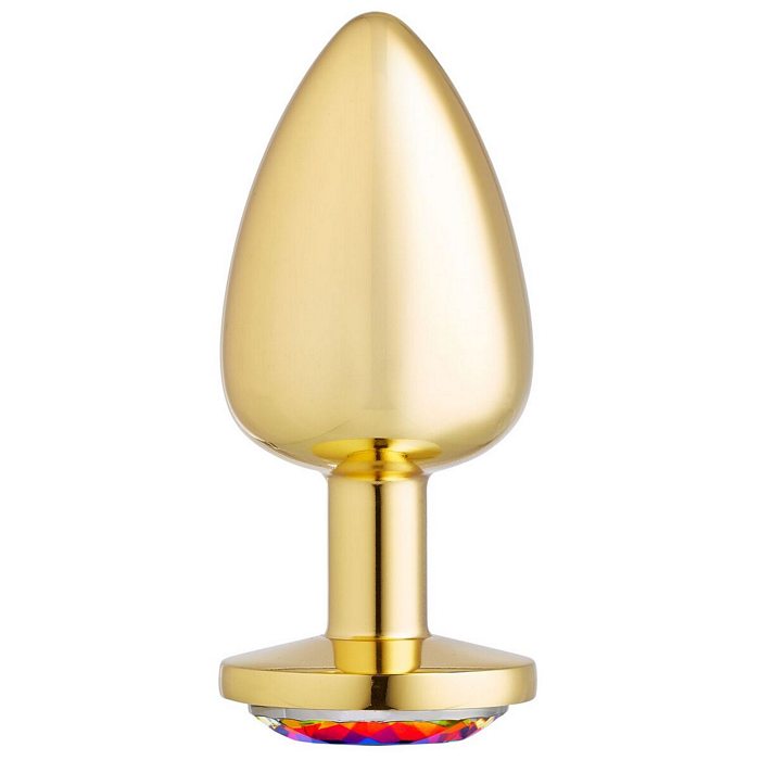 Cloud 9 Gems Large Gold Anal Plug - Premium Body Jewelry for Sensual Pleasure & Intimate Play - Perfect for Couples & Solo Exploration