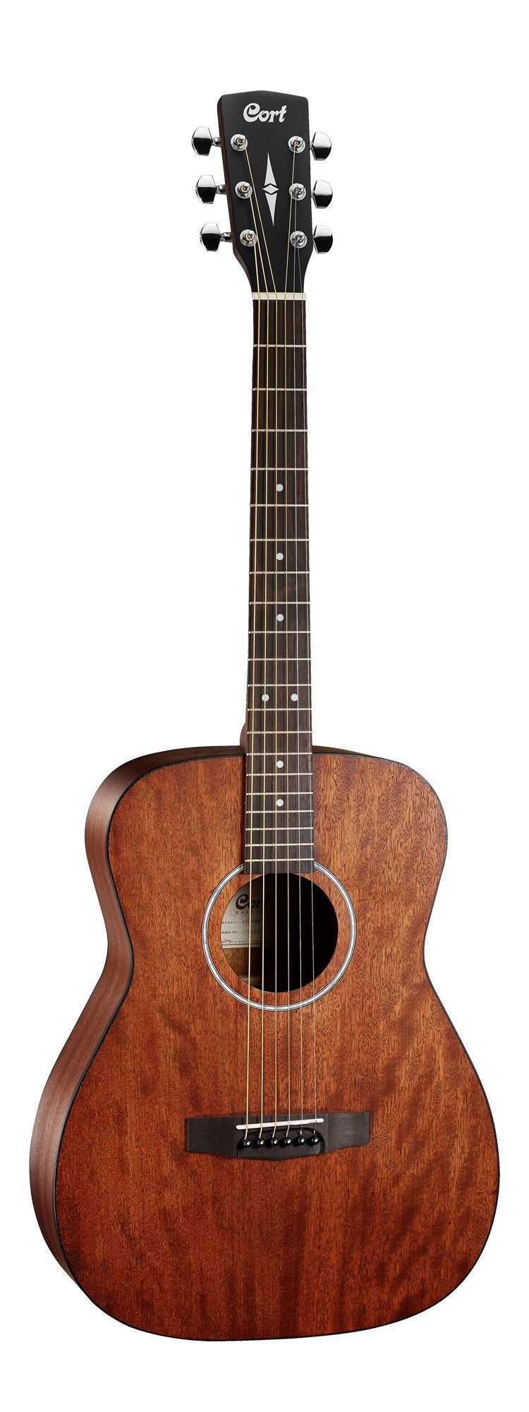 Cort AF510M Grand Concert Acoustic Guitar with Mahogany Top - Includes Gig Bag - Perfect for Performances, Recording & Travel