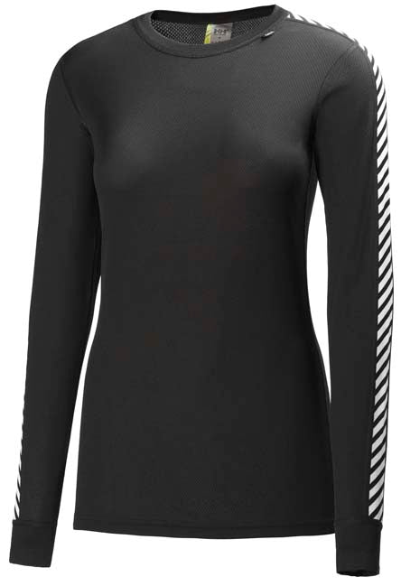 HELLY HANSEN Men's HH LIFA WS Crew Thermal Base Layer Shirt - Warm Winter Underwear for Skiing, Hiking & Outdoor Activities