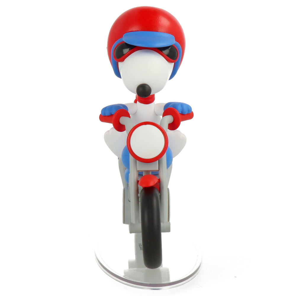 Peanuts Series 13 Motocross Snoopy Collectible Figurine - Premium UDF Vinyl Statue for Display, Gifts & Anime Fans