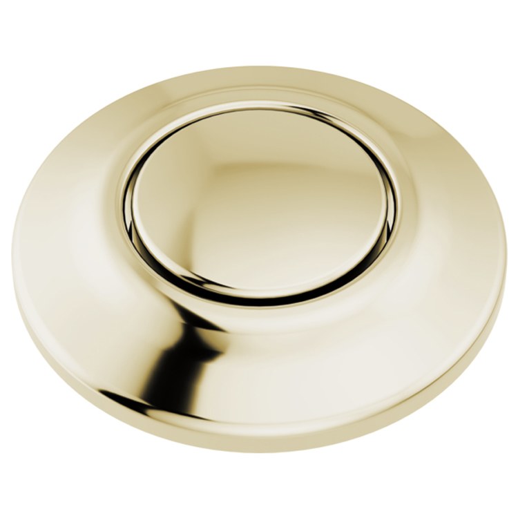 Dual Outlet Air Switch - 1 3/4 Inch Brilliance Polished Nickel Brass - 2 9/16 Inch - Perfect for Spa, Hot Tub, and Pool Control Systems