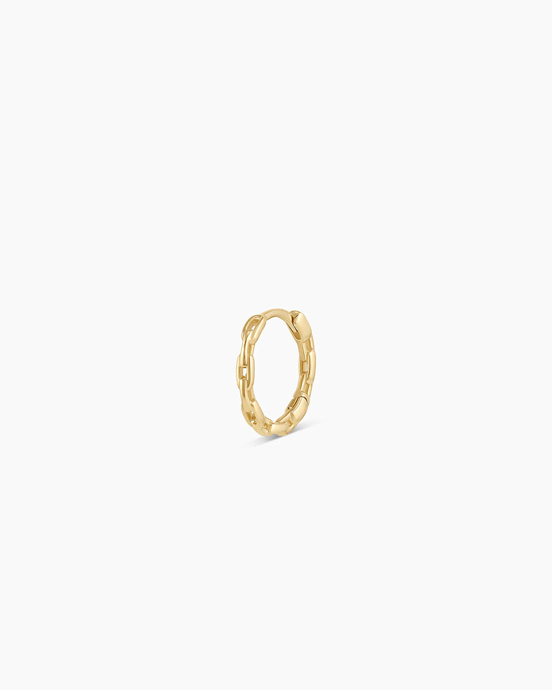 14K Gold Parker Single Huggie Earrings - Dainty Minimalist Hoops for Everyday Wear | Perfect for Work, Date Night & Casual Outfits