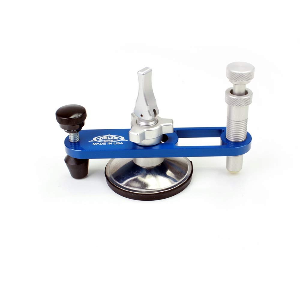 Delta Kits Professional Windshield Repair Bridge & Injector Kit - Auto Glass Rock Chip Repair Tool for Car Windshield Cracks - Perfect for DIY and Professional Auto Glass Repairs at Home or Shop