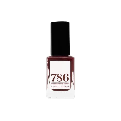 786 Cosmetics Breathable Vegan Nail Polish - Cruelty-Free, Halal Certified, Fast-Drying & Non-Toxic Nail Polish for Healthy Nails (Istanbul Collection) - Perfect for Daily Wear, Special Occasions & Salon-Quality Manicures at Home