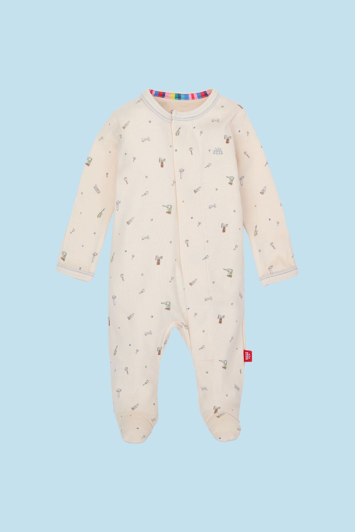 Organic Baby Footie Pajamas - Unisex Soft Cotton Sleepwear for Newborns & Infants - Perfect for Cozy Nights & Playtime