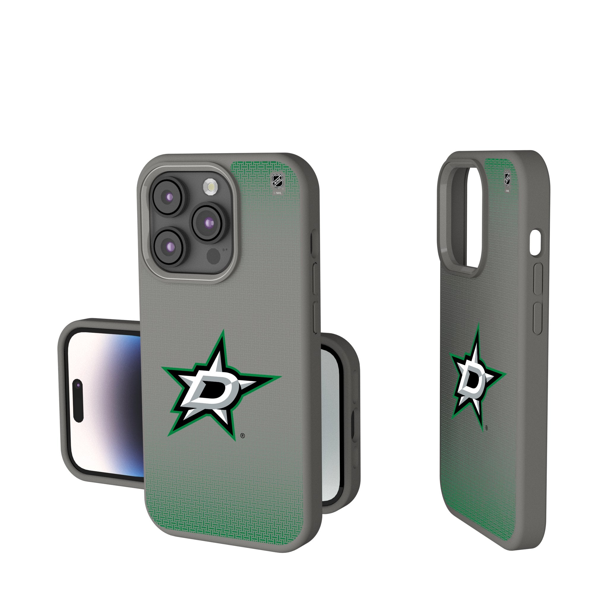 Dallas Stars Soft Touch Linen Phone Case for iPhone & Samsung - Stylish & Protective Cover for Everyday Use & Sports Fans