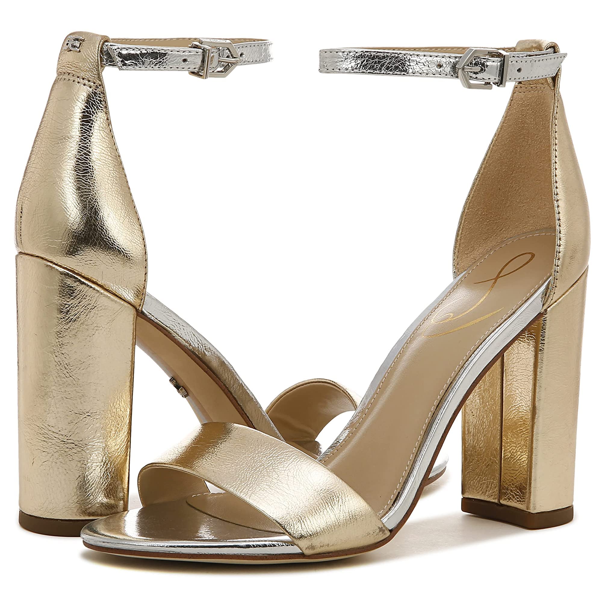 Sam Edelman Women's Yaro Comfortable Leather Slide Sandals - Perfect for Summer, Beach, and Casual Outings