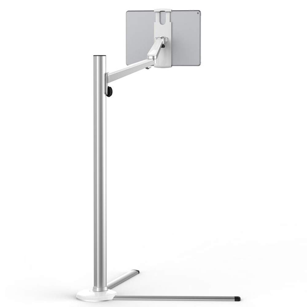 Adjustable Tablet Floor Stand for Bed & Sofa - 360° Rotating Phone & iPad Holder for iPhone, iPad Air, iPad Mini & iPad Pro 12.9