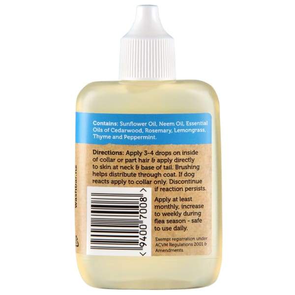 Natural Flea Repellent for Dogs - 40ml Essential Oil WashBar | Safe & Effective Flea Treatment for Puppies & Adult Dogs | Perfect for Bathing, Grooming & Outdoor Protection