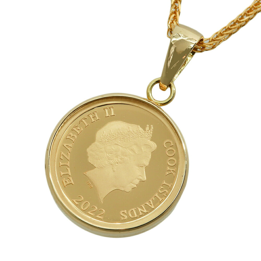 18K Gold 1/30 Ounce Coin Necklace for Women - Elegant Minimalist Jewelry Gift for Birthday, Anniversary & Valentine's Day - Perfect for Everyday Wear & Special Occasions