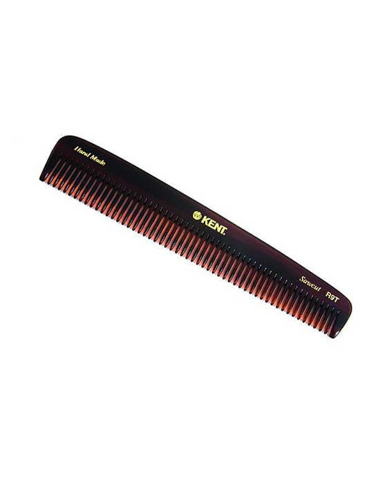 Kent K R9T Large Size Dressing Comb (7.5 Inch) - Wide Tooth Detangling Comb for Thick Hair, Coarse Hair & Extensions - Perfect for Salon, Home Styling & Travel
