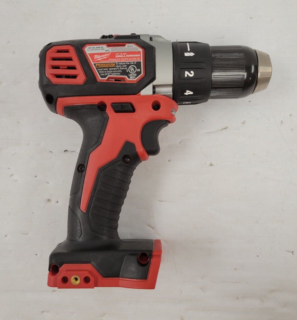 Milwaukee 2606-20 18V Cordless Drill - High Performance Power Tool for DIY, Construction & Home Improvement Projects