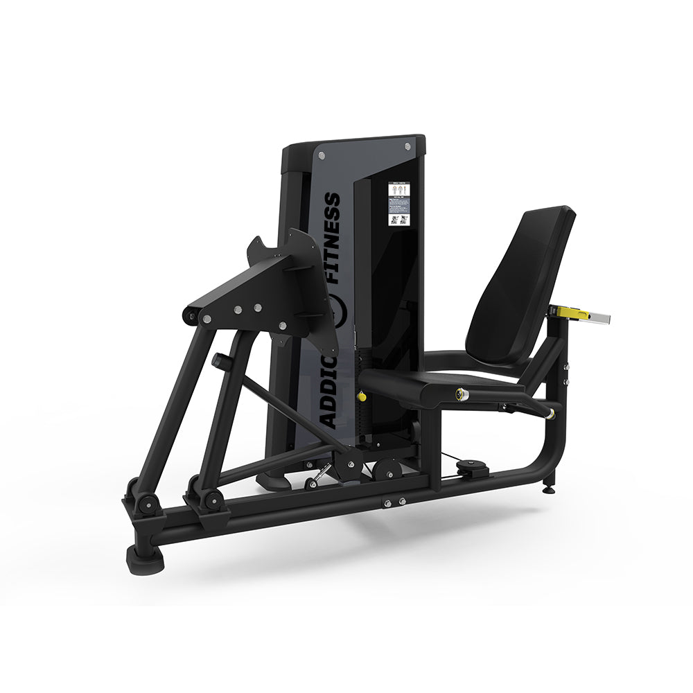 Commercial Grade Leg Press Selectorized Machine for Home & Gym - Heavy Duty Strength Training Equipment for Leg Workouts & Muscle Building