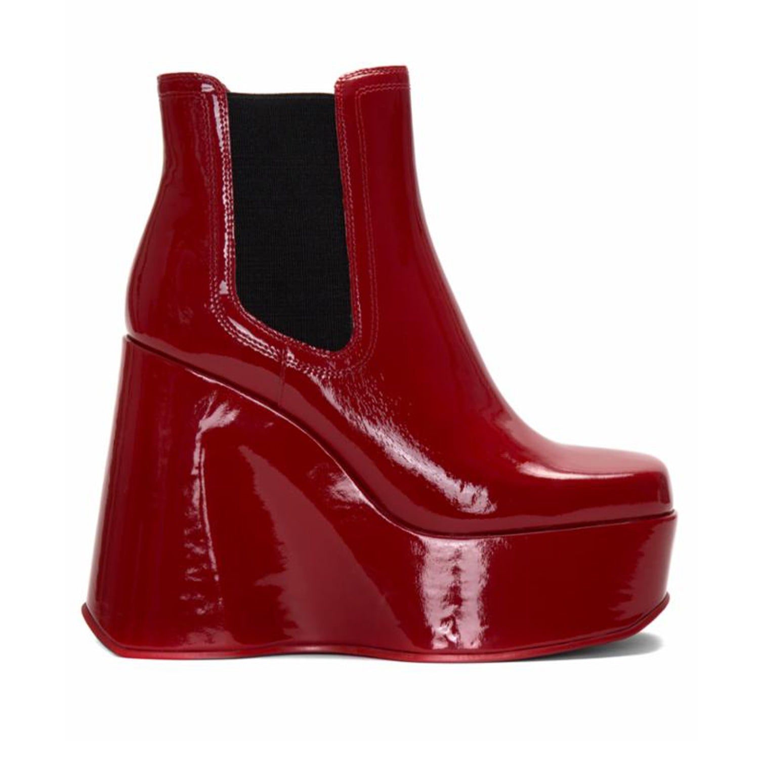 Jeffrey Campbell Women's Chillin2 Black Leather Platform Boots - Stylish & Comfortable for Casual Outings, Nightlife & Street Fashion