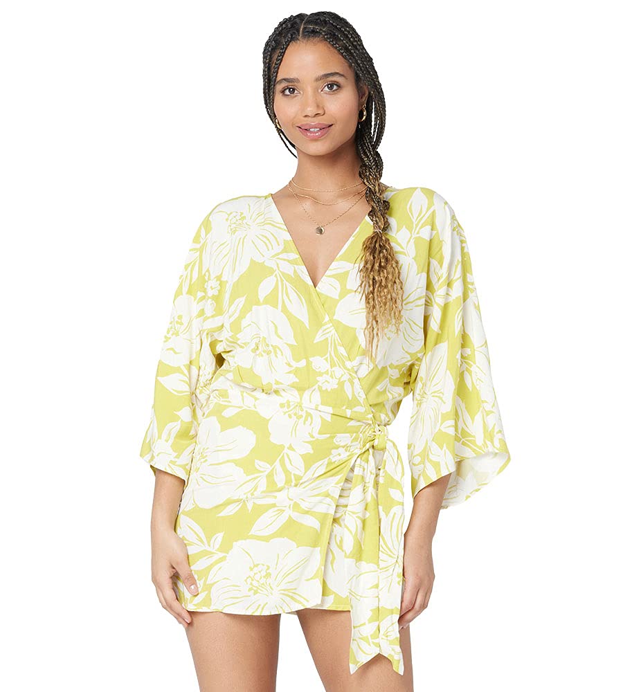 LSpace Pfeiffer Dress - Women's Floral Print Summer Dress, Sleeveless, V-Neck, Flowy Fit - Perfect for Beach Vacations, Pool Parties, and Casual Outings